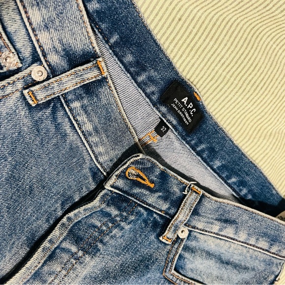 A.P.C. stone washed jeans - Picture 2 of 3
